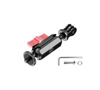 Brazo de aluminio de 1/4 pulgadas, soporte para cámara de acción, foto en vivo, fotografía de mano extraña, accesorios de luz LED, soporte flexible para cámara