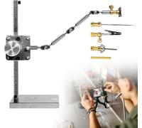 Brazo de aparejo de animación Stop Motion, sistema de arcilla para animación suave, carga útil máxima de 150-300 g, incluye 5 conectores para un movimiento mejorado del personaje, altura: 16 cm