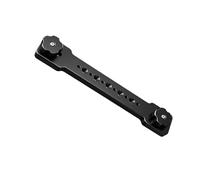 Brazo de barra estabilizadora de cámara con doble tornillo de 1/4 | Soporte de cámara de metal para soporte de teléfono, filmación y fotografía, actividades al aire libre y fotografía deportiva