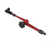 Brazo de base magnética flexible para indicador de prueba de esfera, soporte ajustable de aleación de acero con rosca M8 y M5 para herramientas de medición de calibre de fresado de torno (tipo 1)
