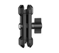 Brazo de cámara de acción de aluminio resistente de desmontaje rápido, sistemas de montaje de rótula desmontable para estabilizador de cámara de acción profesional de videografía