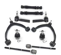 Brazo de control superior delantero, rótula estabilizadora, extremos barra acoplamiento, 10 Uds., Kits compatibles for Cadillac ESCALADE Chevy 2007-2014