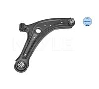 Brazo de control, suspensión de ruedas MEYLE 7160500048 eje delantero, derecha, delantero