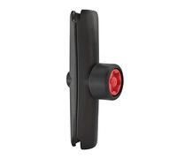 Brazo de doble enchufe resistente de 15 cm para soporte de teléfono de bicicleta de base de 1 pulgada/25 mm, soporte para motocicleta, coche, máquina de ingeniería