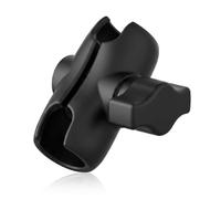 Brazo de Doble Rótula 60mm para Soporte GPS de Moto y Bola de 1 Pulgada | Plástico Composite Ligero Anti Vibraciones, Compatible con Soporte de Bola de 1 Pulgada, Brazo de Conexión de 60mm de Largo