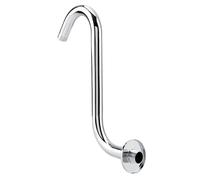 Brazo de Ducha 8 Pulgadas 201 de Acero Inoxidable de Gran Altura s-Curved Cuello de Cisne Brazo de Extensión Brazo de Baño Accesorio
