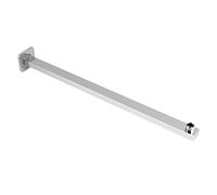 Brazo de ducha extensible de 60 cm, construcción ajustable de acero inoxidable montado en la pared para cabezal de ducha, accesorio de baño, conexión universal, acabado cromado
