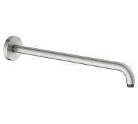 Brazo de ducha KEUCO, forma de roseta redonda, 450 mm de proyección, 51688210400, Color: acabado en acero inoxidable