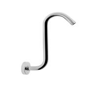 Brazo de ducha para ducha elevada Extensión for brazo de ducha, pared, barra acero inoxidable, herrajes for baño(Silver)