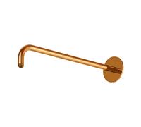 Brazo de ducha Steinberg serie 100, 450mm, soporte de pared reforzado, redondo, 1007910RG, Color: Oro rosa
