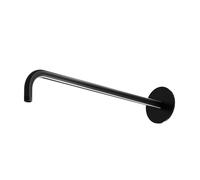 Brazo de ducha Steinberg serie 100, 450mm, soporte de pared reforzado, redondo, 1007910S, Color: negro mate