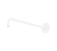 Brazo de ducha Steinberg serie 100, 450mm, soporte de pared reforzado, redondo, 1007910W, Color: Blanco mate