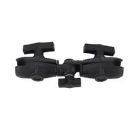 Brazo de Enchufe Doble para Componente de Bola de 38 Mm de 1,5 Pulgadas, Brazo de Trinquete Giratorio de 8,1 Pulgadas, Montajes de Carnero Compatibles con Rotación de 360 °,