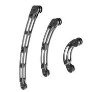 Brazo de extensión de aleación de aluminio compacto y resistente, adecuado para fotógrafos profesionales y aficionados, postes de cámara extensibles