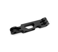 Brazo de extensión de aluminio para cascos y acción con brazo de extensión de aluminio de conexión roscada de 1/4 pulgadas