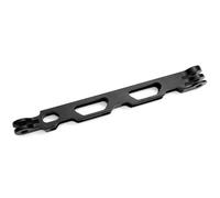 Brazo de extensión de aluminio para cascos y acción con conexión roscada de 1/4 pulgadas y varilla de extensión multiusos