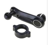 Brazo de extensión de montaje de bola, ABS de 17 mm, soporte de teléfono de coche, extensión de rótula, adaptador de montaje de teléfono, varilla de tensión para ventilación de coche, soporte de