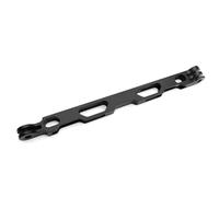 Brazo de extensión de montaje de postes de metal con 20 agujeros roscados de 1/4 pulgadas para cámaras de serie y acción, varilla de extensión multiusos