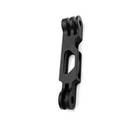 Brazo de extensión de montaje de postes de metal con 20 agujeros roscados de 1/4 pulgadas para cámaras de serie y acción, cascos, extensión de palo