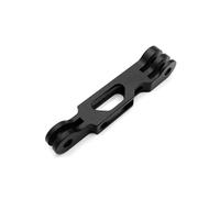 Brazo de extensión para cascos de metal para acción para trípodes y conectores adaptadores de trípodes selfies