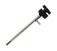 Brazo de Extensión para Platillos Abrazadera, Negro | Altura Regulable, Compatibilidad, Conexión de Expansión Hihat, Instalación Sencilla