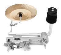 Brazo de extensión para platillos con abrazadera, montaje de liberación rápida, soporte de barra en L ajustable para configuración adicional de platillos