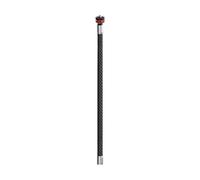 Brazo de extensión roscado de fibra de carbono de 1/4 pulgadas para mejorar la flexibilidad del montaje de la cámara, regulador de tornillo lateral