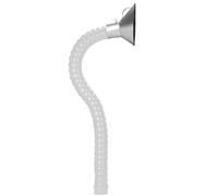 Brazo de extracción articulado y flexible, Manguera del extractor humo y con la capilla for tamaños múltiples multicolores retiro polvo de soldadura(White,Id 200mm(7.9in)-L2m)