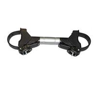 PERUZZO Rahmen-Haltearm-2334040400 Brazo de sujeción, Unisex Adulto, Negro/Gris, Talla única