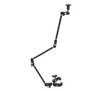 Brazo de Fricción Articulado Ajustable, Abrazadera de Mesa con Rosca de 1/4 y 3/8 para Cámaras, Monitores, Tabletas, Teléfonos Inteligentes, Transmisión en Vivo, Selfies, Viajes
