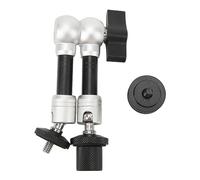Brazo de fricción articulado, Soporte de Brazo Giratorio para cámara Ajustable, Brazo de fricción Universal de 8 Pulgadas con Tornillo de 1/4 de Pulgada, articulación de 360