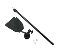 Brazo de horca profesional para foto y luz de vídeo extensible de 76 a 135 cm con bolsillo de contrapeso y adaptador de soporte