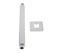 Brazo De La Ducha, extensión Cuadrada de la Ducha del Tubo del Brazo De la Ducha del Top de Acero Inoxidable Montado en la Pared para la Cabeza de Ducha del Techo del Cuarto de Baño(25 cm / 9.84 in)