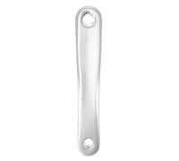 Brazo de manivela de bicicleta, Aluminio ligero y durable, Accesorio de reemplazo, Izquierda, 170 mm, Plata-diamante for ciclismo urbano, commuting, rutas diarias, actividades al aire