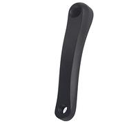 Brazo de Manivela de Bicicleta, Brazo de Manivela de Acero para Bicicleta Izquierda de 170 Mm Brazo de Manivela Izquierdo de Aleación de Aluminio Juego de Bielas de una (Black)
