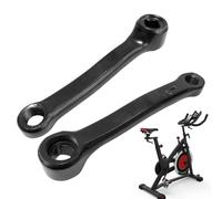 Brazo de manivela de bicicleta universal | Manivela de 2 piezas, construcción de precisión, | Componente de repuesto para bicicleta de 127 mm | Palanca de potencia de pedal para bicicleta