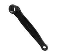 Brazo de manivela izquierda para bicicleta Brazo de manivela de bicicleta horizontal disponible en orificio de diamante 170 mm Brazo de manivela de bicicleta negro Juego de bielas de bicicleta de carr