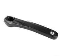 Brazo de manivela izquierdo para sistemas de bielas Hollowtech II utilizados y All-Mountain para bicicletas con compatibilidad (negro)