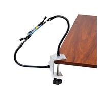 Brazo de metal universal Soporte de hierro eléctrico Abrazadera de estación de soldadura Manos de ayuda Soldadura para soldadura de bricolaje PCB Electrónica Trabajo Reparación de ensamblaje de soldad