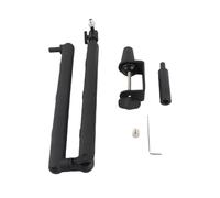 Brazo De MicróFono De Perfil Bajo, Soporte De MicróFono De Metal Ajustable Con Abrazadera De Escritorio, ArticulacióN De 360° Y GestióN De Cables Para Podcast, Streaming, Estudio