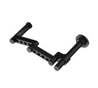 Brazo de microscopio de metal giratorio de 360 grados con función plegable telescópica, soporte ajustable para exploración científica
