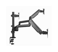 Gembird MA-DA3-01 soporte para monitor 68,6 cm (27") Escritorio Negro