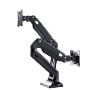 BRAZO DE MONITOR GEMBIRD PARA 2 PANTALLAS DE ESCRITORIO AJUSTABLE 17-32 PULG MA-DA2-03