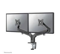 Brazo de monitor Neomounts DS70-810BL2 doble 17-32" resorte de gas negro giro 360°