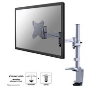 Brazo de monitor Neomounts FPMA-D1330SILVER 10-30" ajuste manual y giro 360 plata