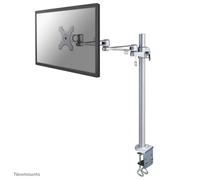 Brazo de monitor Neomounts FPMA-D935POLE70 10-30" Silver altura ajustable clamp