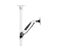 Brazo de Monitor para Montaje en Techo, Soporte Multifuncional para Monitor de presión de Aire, Brazo de Soporte para Monitor de Movimiento Completo para Pantallas de 15 a 27 Pulgadas, soporta hasta