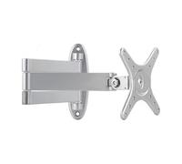 Brazo de montaje en pared ajustable para pantallas de 10 a 27 pulgadas, rotación de 360 grados, amplia compatibilidad, visualización ergonómica ergonómica