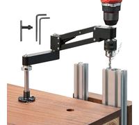 Brazo De Roscado,Roscado Manual Robusto y Preciso,Brazo de Taladro Flexible con Base en Voladizo | para Procesos de Metalurgia, Mecanizado, Taller Industrial y Garaje