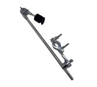 Brazo de soporte for platillos de suelo con abrazadera, agarre rápido, brazo de platillo estable y duradero, abrazaderas de extensión de tambor for accesorios